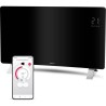 Radiateur intelligent Wi-Fi en verre - SENCOR - SCF 4741BK - 2400 W - 2 nivea...