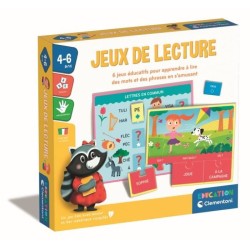 Clementoni - Coffret Jeux de lecture - Jeux d'association et de