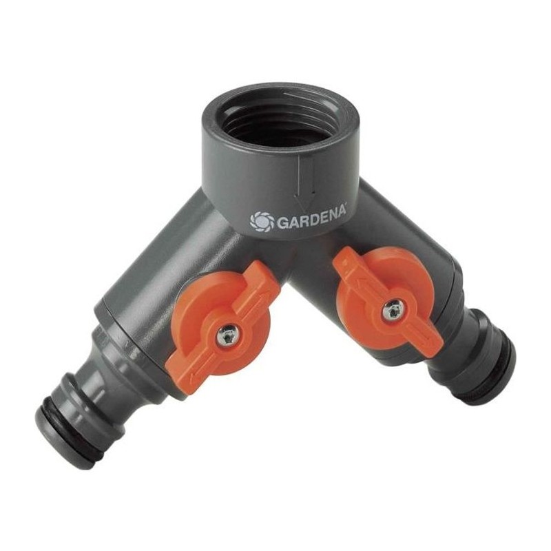 Sélecteur d'arrosage 2 voies GARDENA - Modele 940-26 - Circuits indépendants ...