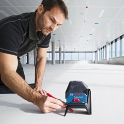 Laser point et ligne 3x1,5V GCL 2-15 (sans batterie ni chargeur) en boîte car...