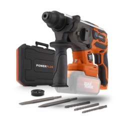 Marteau perforateur sans fil SDS-Plus 40V 5J BRUSHLESS + 5 accessoires - DUAL...