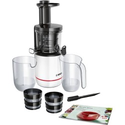 Extracteur de jus - BOSCH - MESM500W VitaExtract - Blanc/chrome - 150 W - 1 v...