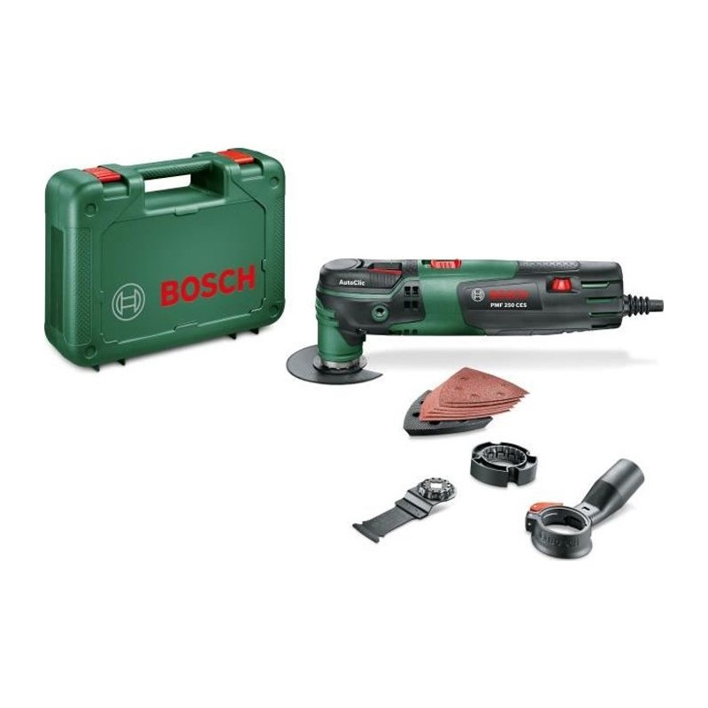 Outil multifonctions Bosch - PMF 250 CES - filaire 250W - Fonction Autoclic (...