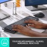Clavier - Sans fil - Logitech - MX Mechanical - AZERTY - Mécanique - Rétroécl...