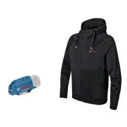Veste chauffante Bosch Professional GHH 12+18V XA + GAA 12V-21 (sans batterie...