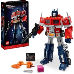 LEGO Icons™ 10302 Transformers Optimus Prime, Figurine Autobot Robot, Maquett...