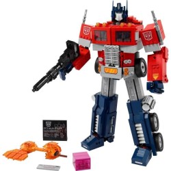 LEGO Icons™ 10302 Transformers Optimus Prime, Figurine Autobot Robot, Maquett...