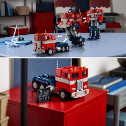 LEGO Icons™ 10302 Transformers Optimus Prime, Figurine Autobot Robot, Maquett...