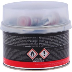 Mastic polyester souple 2 en 1 pot 500g- FACOM - réparation léger creux et bo...