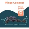 Poussette canne double BAMBISOL - 6-36 mois pour le siege avant (max 15 kg) e...