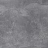Table Basse - Bout de canapé -  mélamine Gris Béton et Blanc L100 x H46,1 x P...