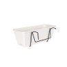 ARTEVASI Kit Jardiniere VENEZIA avec réserve d'eau - Blanc - 10L - 49 x 19,5 ...