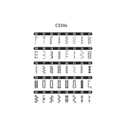 BROTHER - CS10s - Machine a coudre électronique - 40 points de