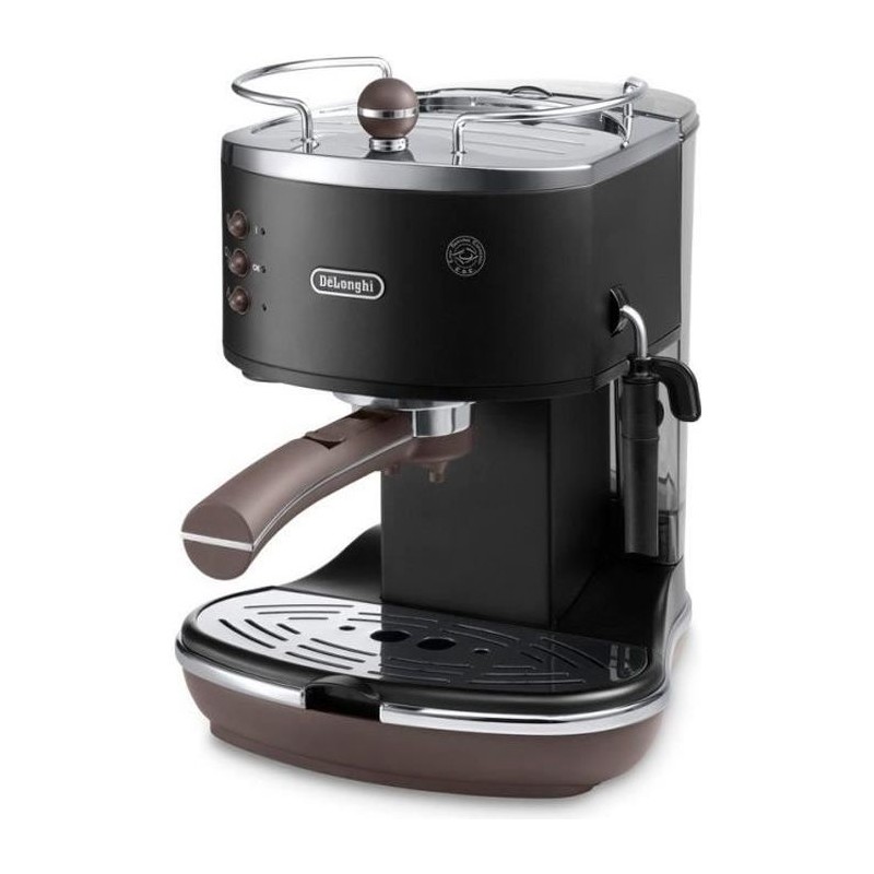 Machine expresso manuelle - De'Longhi - Icona vintage - ECOV311.BK -