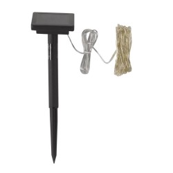 Guirlande solaire d'extérieur Multicolore 100 leds - SMART GARDEN - 11.9m