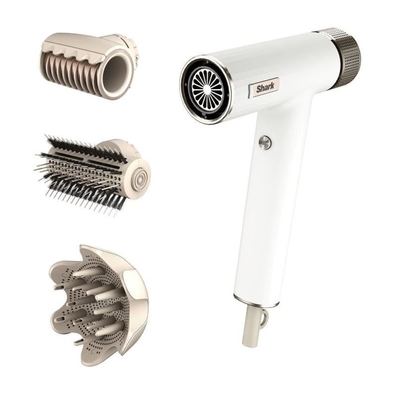 Seche-cheveux - SHARK HD334EU - SpeedStyle - Boucleur & RapidGloss - Pour che...