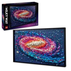 LEGO Art 31212 La Voie lactée - Set de décoration murale et de construction c...