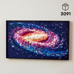LEGO Art 31212 La Voie lactée - Set de décoration murale et de construction c...
