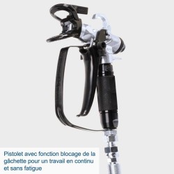 Station de peinture Airless SCHEPPACH PTSA350 - 207 bars - 1.1 L/min - 750W