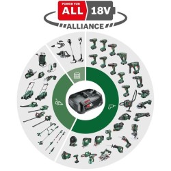 Scie sauteuse 18V 140 - BOSCH - AdvancedSaw - batterie 18V 2,0 Ah + chargeur