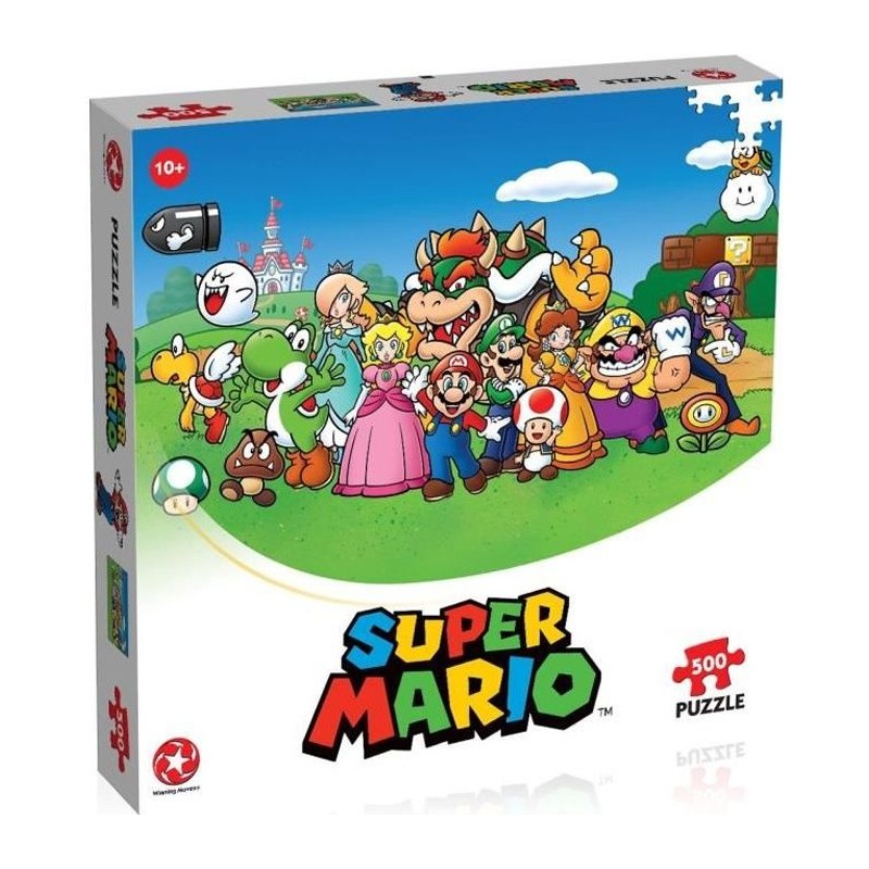 SUPER MARIO AND FRIENDS Puzzle 500 pieces