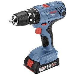 Perceuse-visseuse a percussion Bosch Professional GSB 18V-21 + 2 batteries 2,...