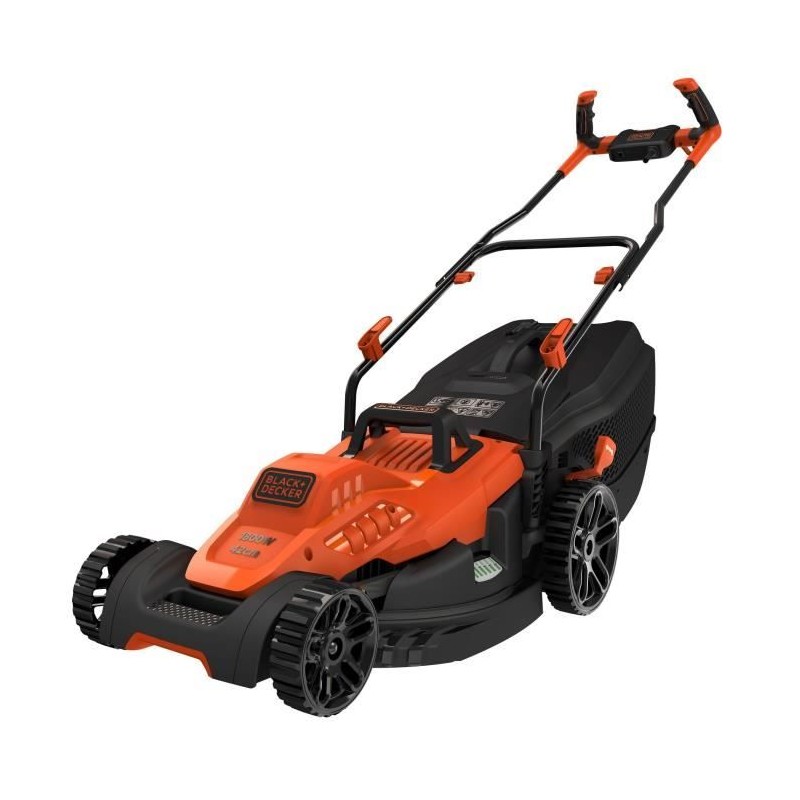 Tondeuse électrique filaire - BLACK+DECKER - BEMW481BH-QS - 1800W - 42cm de c...