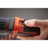 Kit perceuse a percussion sans fil - 18V - BLACK+DECKER - BDC718AS2F-QW - 2 b...