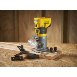 Affleureuse sans fil - 18V - STANLEY FATMAX V20 - SFMCW400B-XJ - Brushless - ...