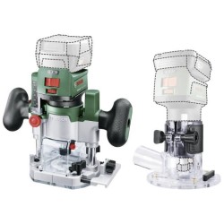 Affleureuse Bosch AdvancedTrimRouter 18V-8 avec base Router Plunge, sans batt...