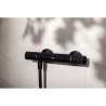Mitigeur thermostatique douche - GROHE Precision Start - Noir mat - Economie ...