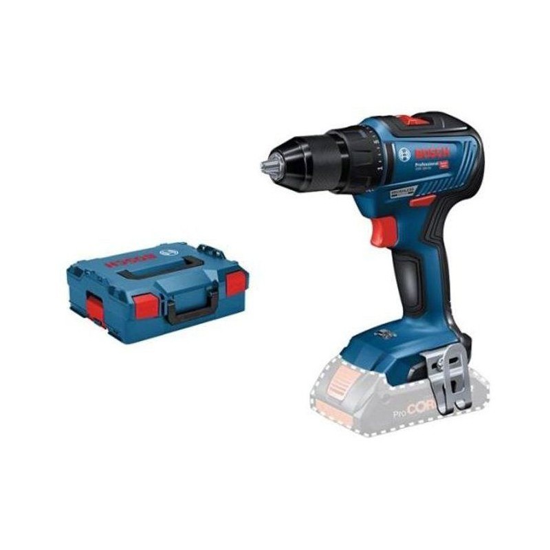 Perceuse visseuse 18V GSR 18V-55 (sans batterie ni chargeur) en coffret L-BOX...