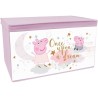 FUN HOUSE Peppa Pig Coffre a jouets - Pliable - 55,5 x 34,5 x 34 cm - Pour en...