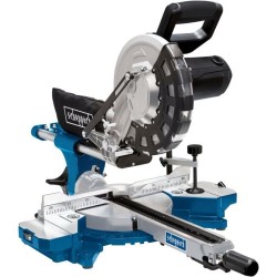 Scie a onglet radiale SCHEPPACH 255 mm - 2000W - 2 lames carbure (48 dents et...