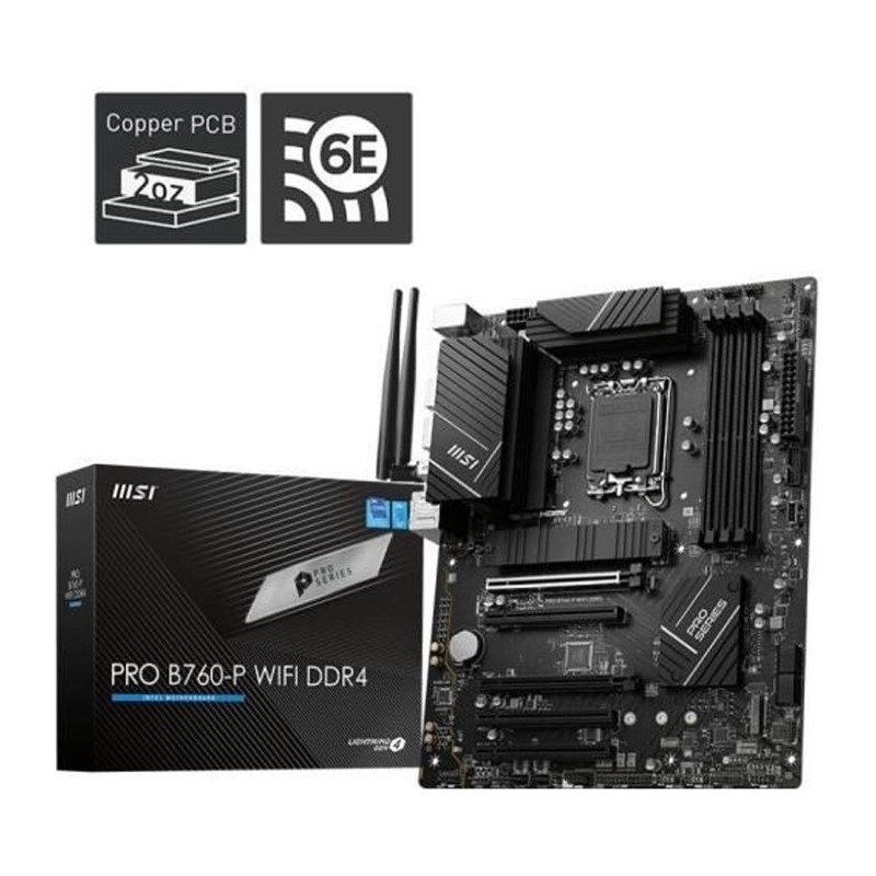 MSI - Carte Mere - B760 GAMING PLUS WIFI DDR5