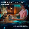 Clavier gamer - Sans fil - Logitech G - G915 TKL X - AZERTY - Switch clicky -...