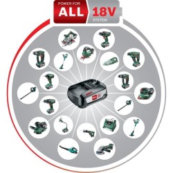 Perforateur 0,6J sans fil 18V Bosch - Uneo Maxx -SDS, 1 batterie 2,5 Ah, 1 ch...