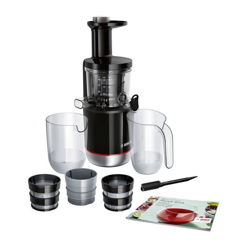 Extracteur de jus - BOSCH - MESM731M VitaExtract - Noir/inox - 150 W - 1 vite...
