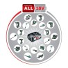 Outil multifonctions sans fil Bosch - AdvancedMulti 18 avec set d'accessoires...