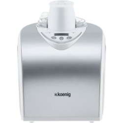 Turbine a glaces HKoeNIG - HF180 - Capacité 1 L - Préparation rapide: 30 a 40...