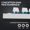 Clavier gamer - Sans fil - Logitech G - Pro X TKL Lightspeed - AZERTY - Mécan...