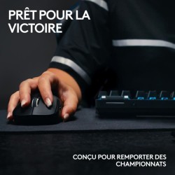 Clavier gamer - Sans fil - Logitech G - Pro X TKL Lightspeed - AZERTY - Mécan...