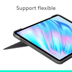 Etui clavier - Logitech - Combo Touch - Pour iPad Air 11 (M2, M3 & M4) & Ipad...