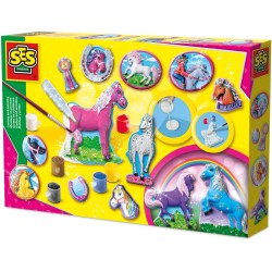 Moulage et peinture - SES CREATIVE - Hobby Pink - Cheveaux fantaisier