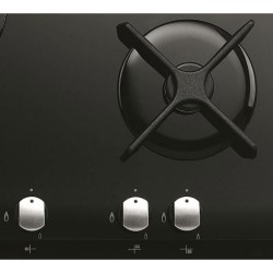 Table de cuisson Gaz - WHIRLPOOL AKT404NB - 3 foyers - 6350W - L59 x