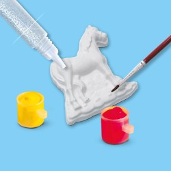 Moulage et peinture - SES CREATIVE - Hobby Pink - Cheveaux fantaisier