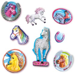 Moulage et peinture - SES CREATIVE - Hobby Pink - Cheveaux fantaisier