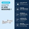 GROHE Mitigeur thermostatique douche Precision Feel, montage mural, indicateu...