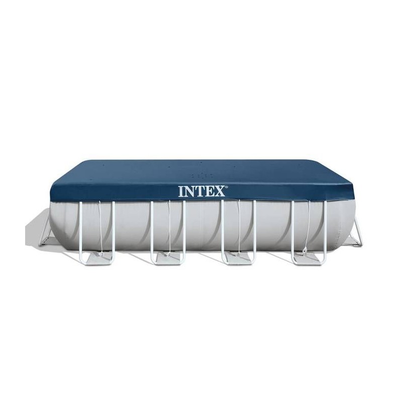 Bâche de protection pour piscine rectangulaire tubulaire INTEX - 28037 -  3,9...
