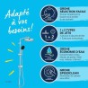 Colonne de douche avec inverseur manuel - Economie d'eau - GROHE Vitalio Star...